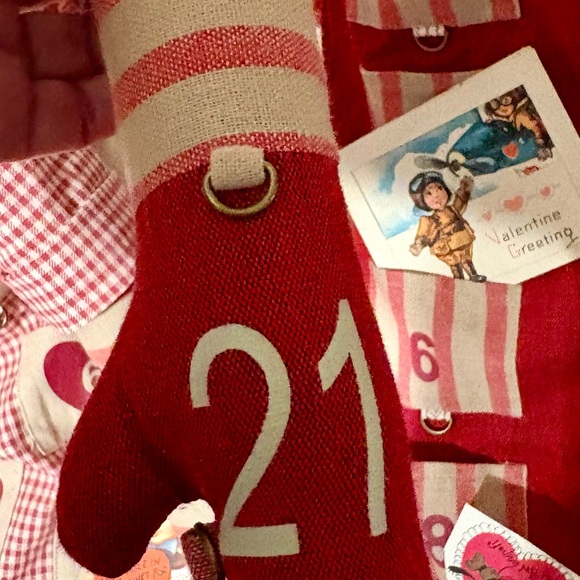 2 Maileg Advent Calendar 4 ft Elf Pixie Dolls Christmas & Valentine’s Day Danish - Picture 7 of 16